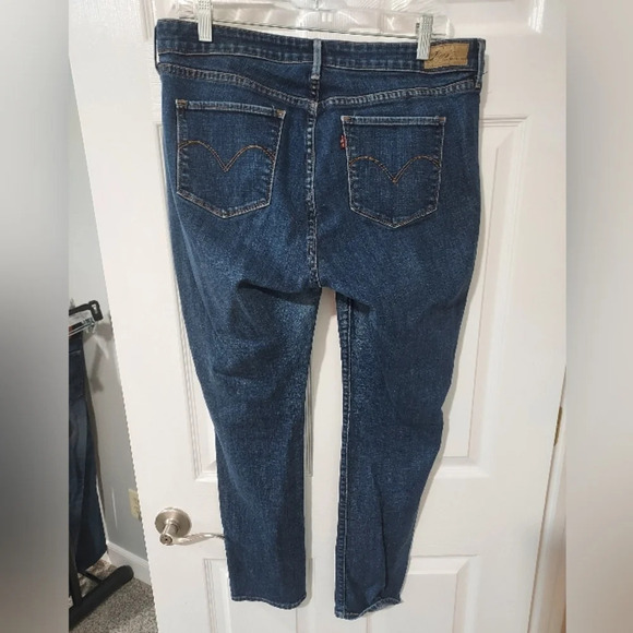 Levi's San Francisco Bold Curve Skinny Denim Jeans in Size 18W/M - Picture 6 of 12